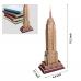 BignzwUra Puzzle 3D Jigsaw - The Empire State Building - City Architecture Building Model Kit with Booklet - 24 Pieces