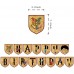 BignzwUra Wizard Happy Birthday Banner - Halloween/Harry Theme Party Favors Supplies Decorations for Boys/Girls Magical - Carnival/Events