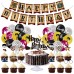 BignzwUra 50 PCS Wizard/Witch/Halloween/Harry Theme Party Decorations-Wizard Magical Theme Supplies Favors Set