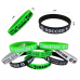 BignzwUra 24 PCS Soccer Motivational Silicone Wristband Bracelet -Soccer Party Favors and Supplies - Sports Prizes for Boys/Girls/Gifts